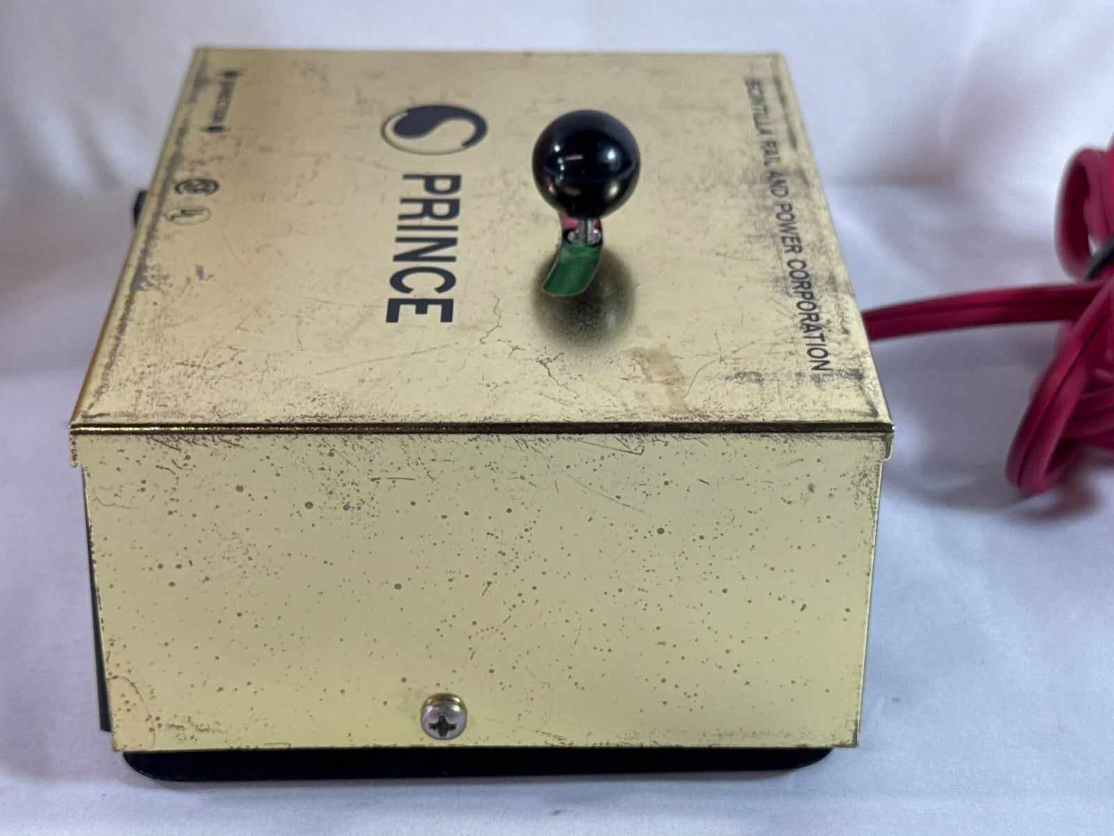 Prince Scintilla Train Transformer No 6001 12V DC Power Supply Vintage USA Made