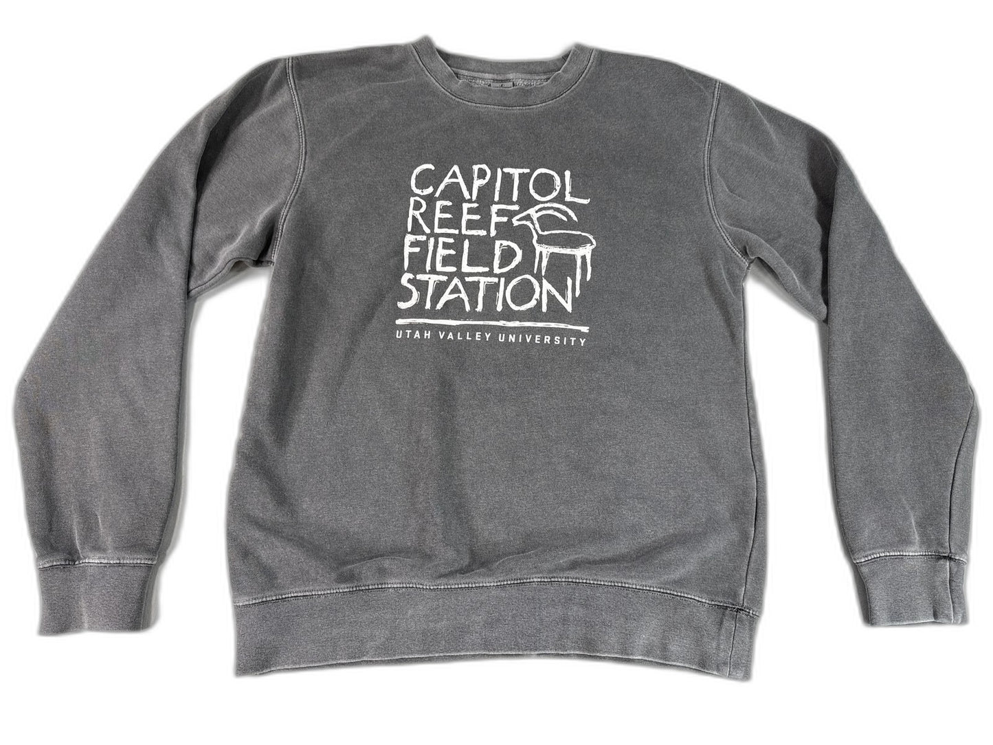 Independent Trading Company Capitol Reef Field Station Sweatshirt S Gray Cotton