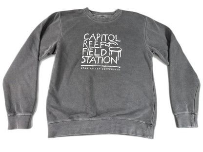 Independent Trading Company Capitol Reef Field Station Sweatshirt S Gray Cotton