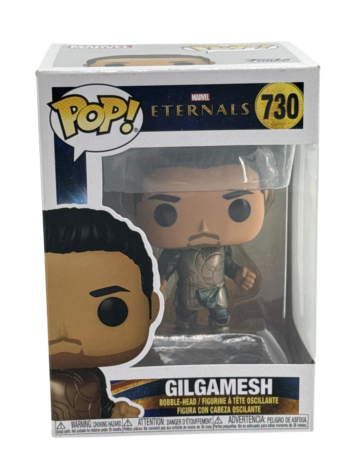 Funko Pop Marvel Eternals Gilgamesh #730 Vinyl Figure Standard Brown Common
