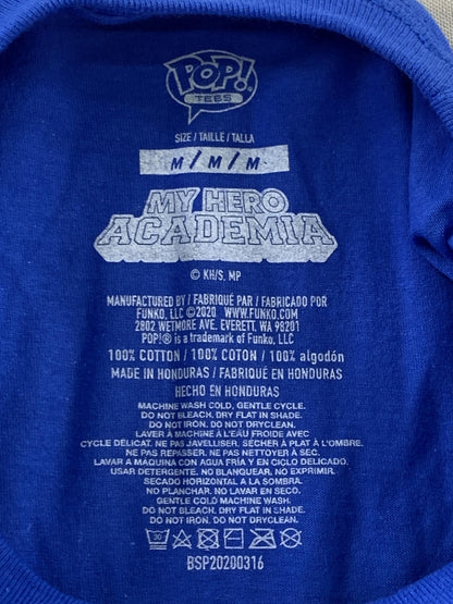 My Hero Academia Ingenium Shirt Mens Medium Blue Funko Pop Tees Anime Graphic
