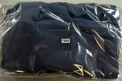 Athletic Works Men Navy Blue Crew Neck Short Sleeve T-Shirt XL 46-48 Soft Blend