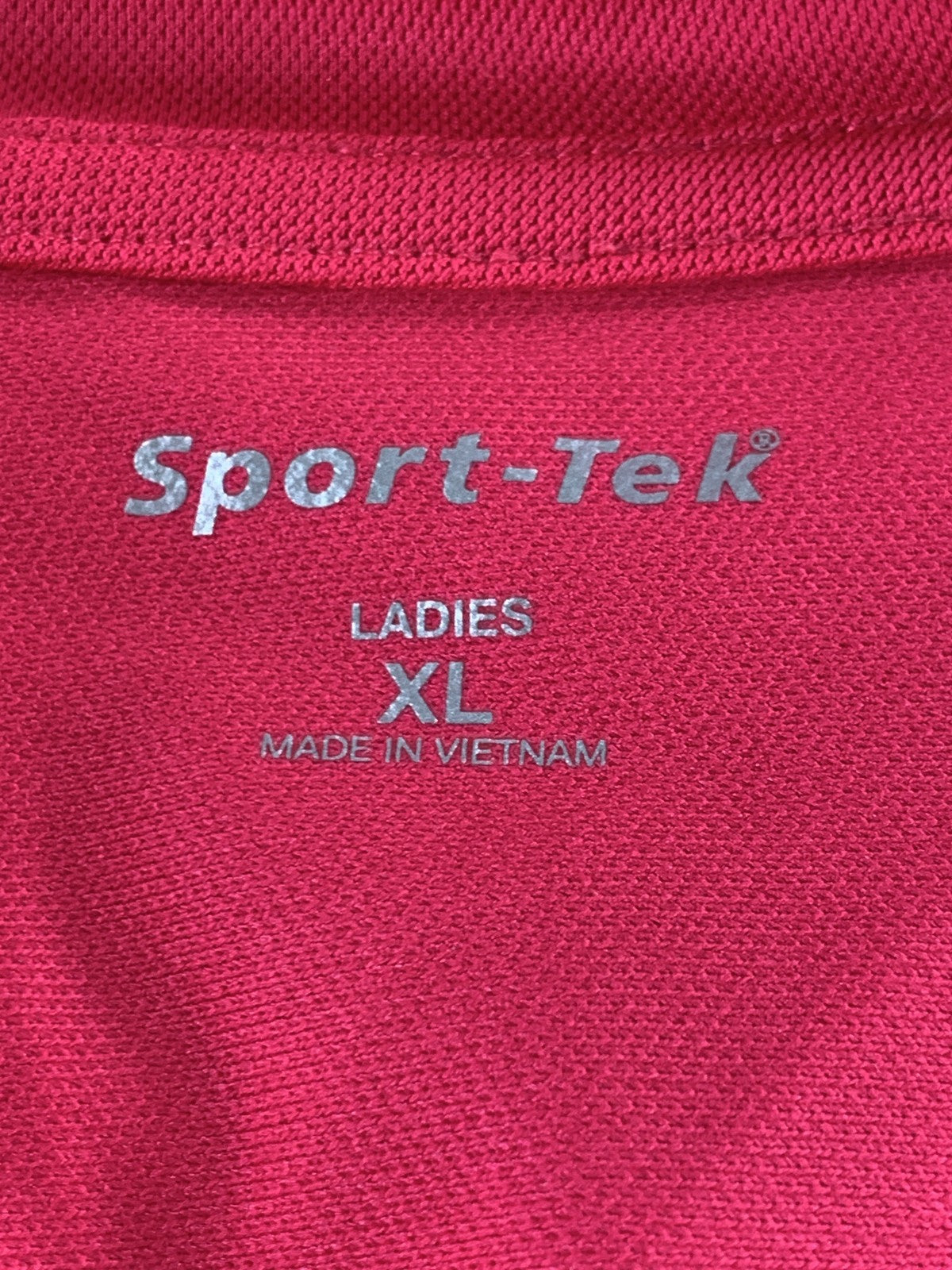 PDGWG Golf Shirt Polo Womens XL Pink Short Sleeve Sport-Tek Moisture Wicking Top