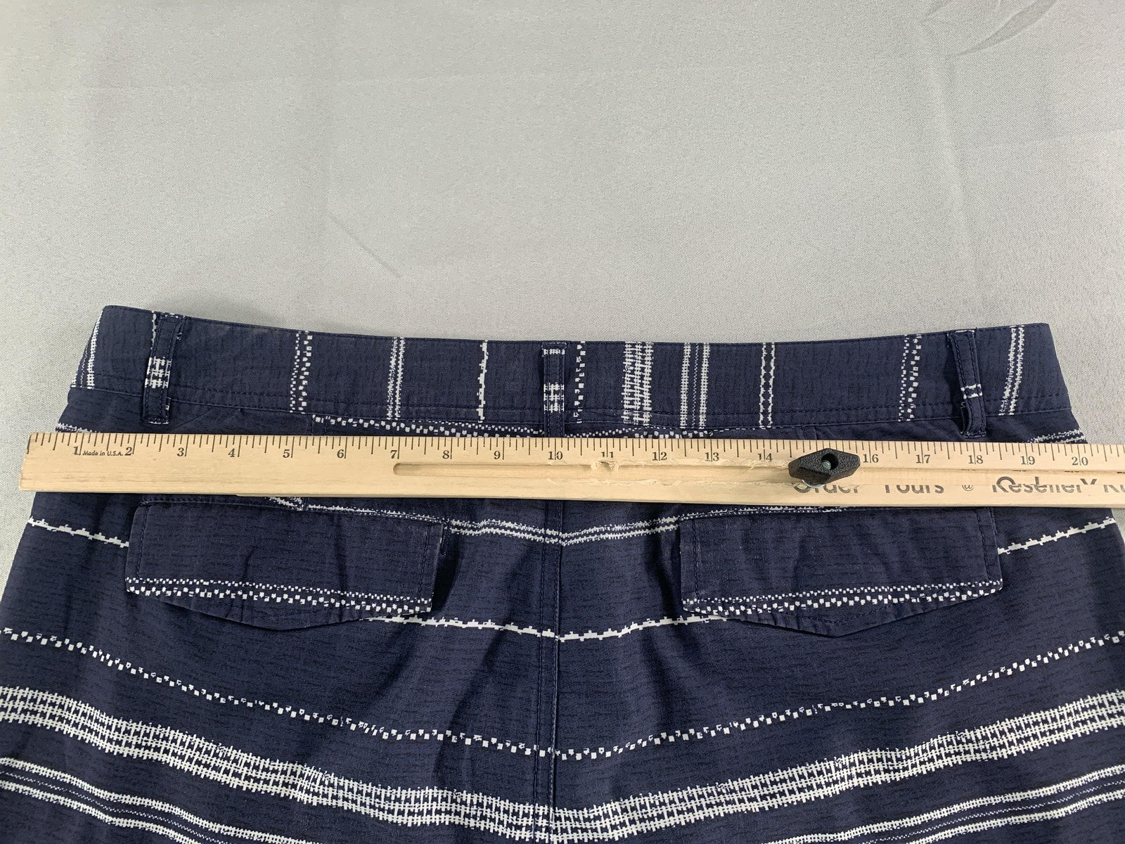 Surfside Supply Shorts Mens 36 Stripe Drawstring Swim Trunks Boardwalk Apparel