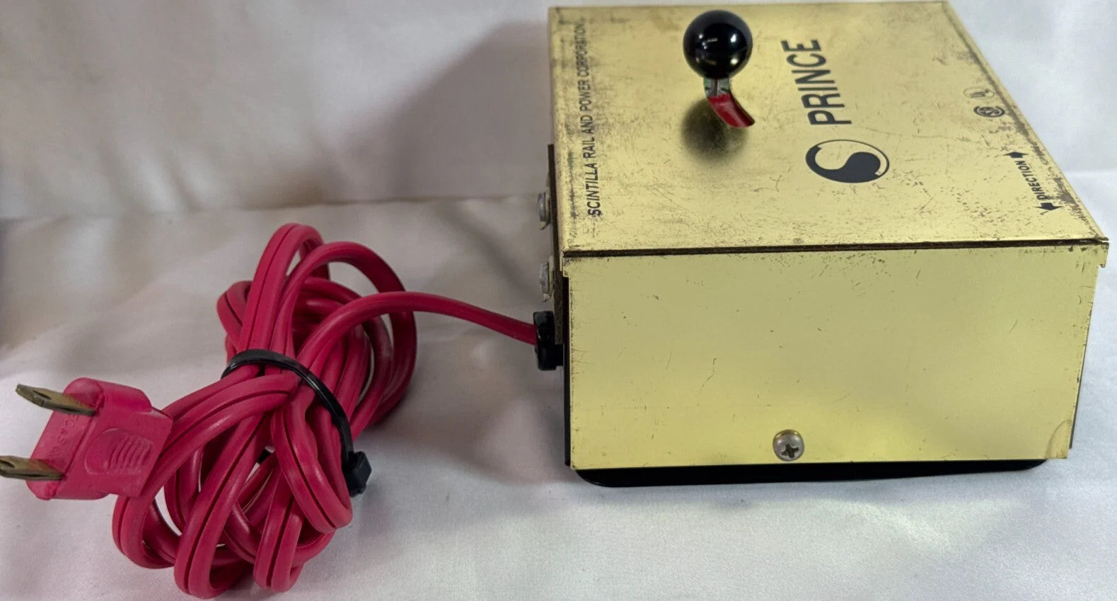 Prince Scintilla Train Transformer No 6001 12V DC Power Supply Vintage USA Made