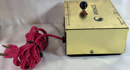 Prince Scintilla Train Transformer No 6001 12V DC Power Supply Vintage USA Made