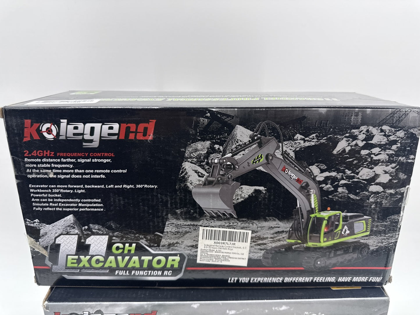 Kolegend RC Construction Vehicle Remote Control Full Function Items Multi color