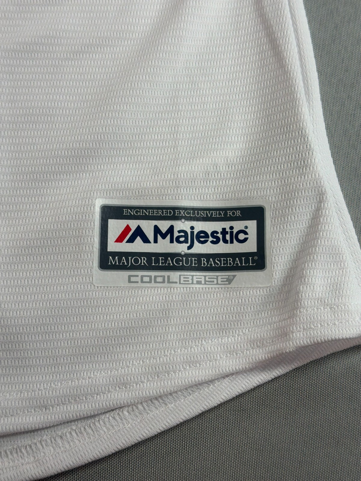 Majestic Kansas City Royals Jersey Womens 2XL White Cool Base MLB Baseball