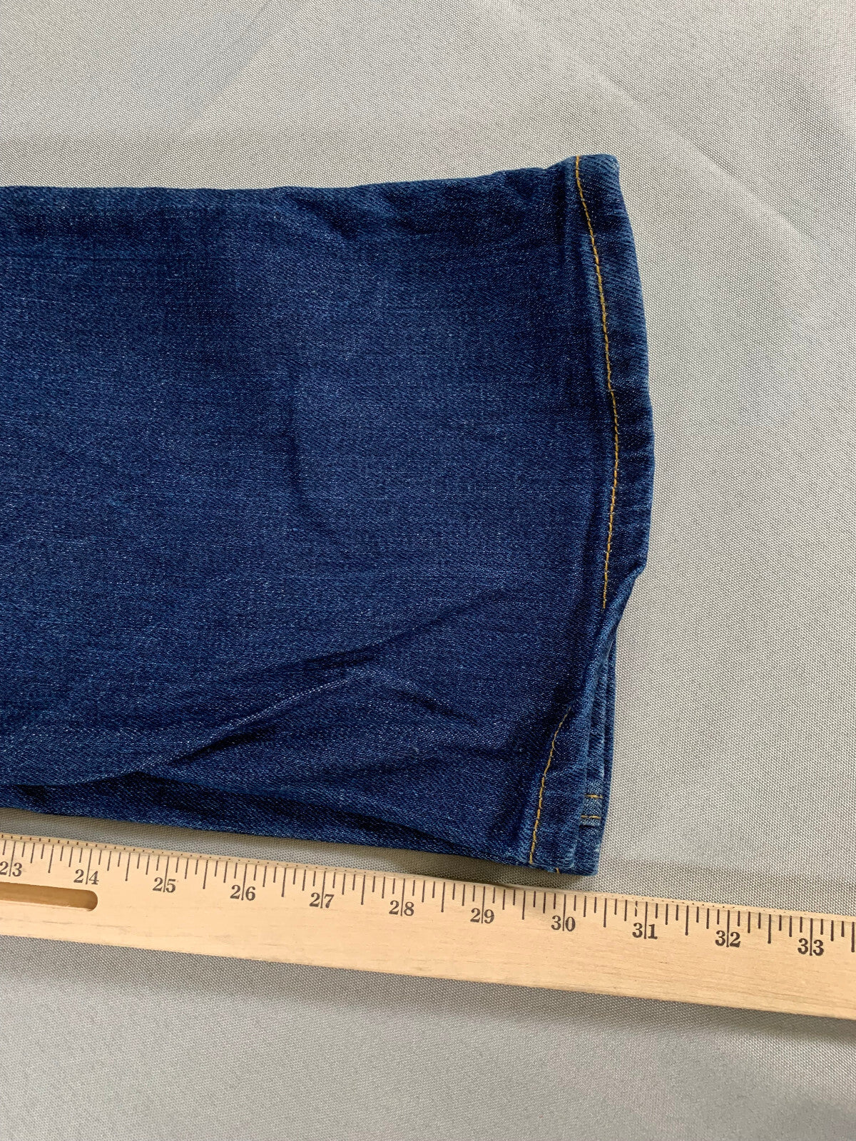 Frank And Oak Womens Jeans 26 The Bootcut Dark Wash Mid Rise Stretch Denim 29x30