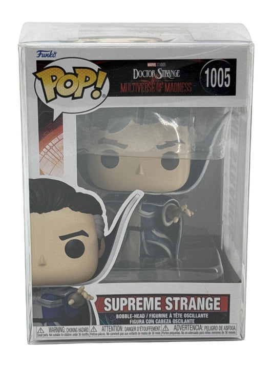 Funko Pop Marvel Doctor Strange Supreme Strange 1005 Vinyl Bobblehead Blue Movie
