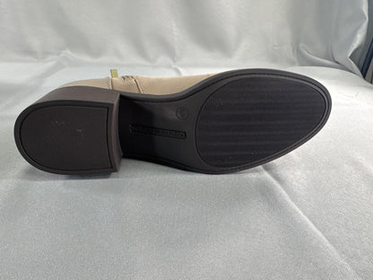 Tommy Hilfiger Boots Womens Size 9 Medium Gray Dazni Ankle Booties Zip TH Logo