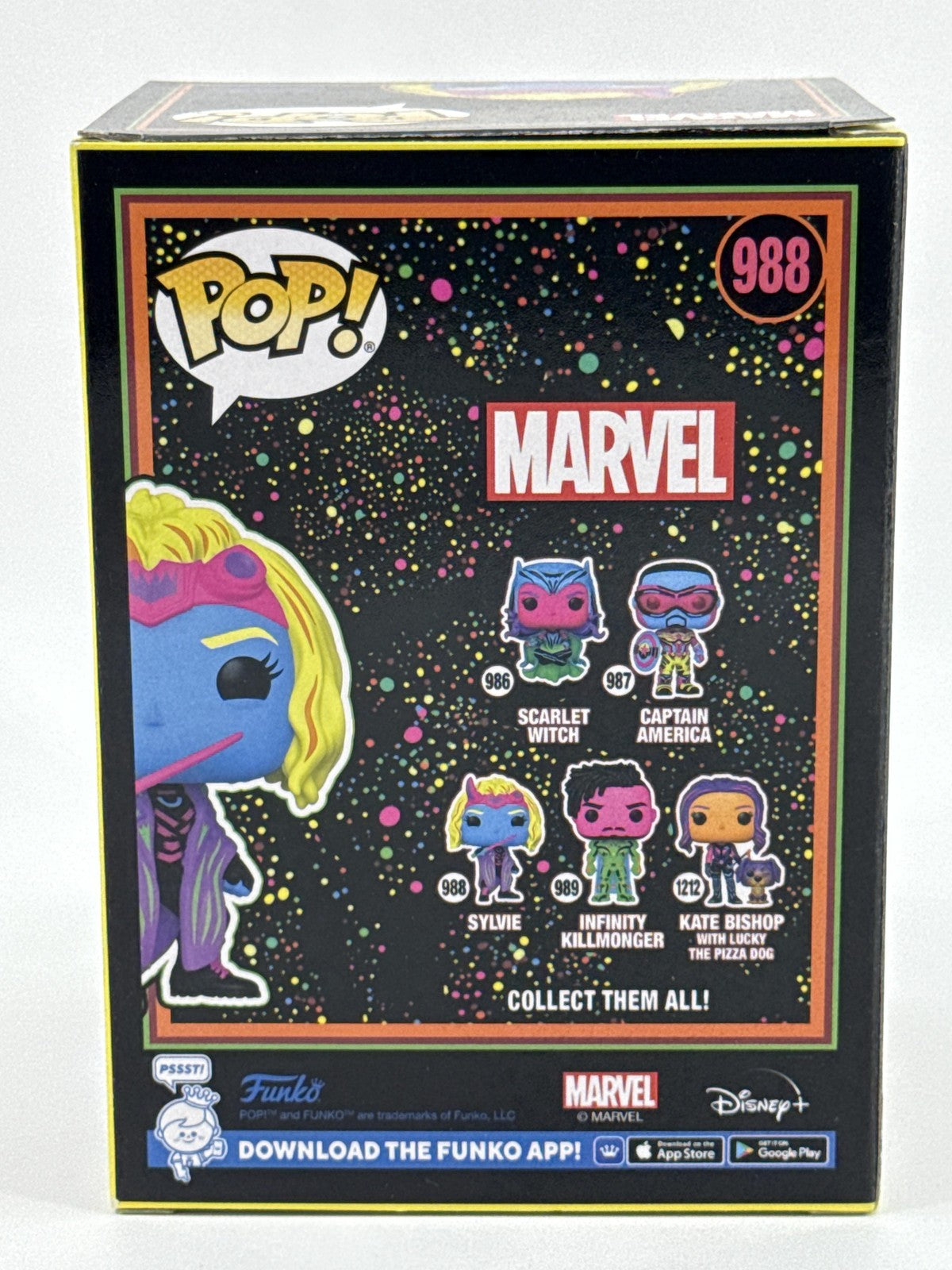 Funko Pop Marvel Sylvie 988 Special Edition Vinyl Figure Standard Multicolor Red