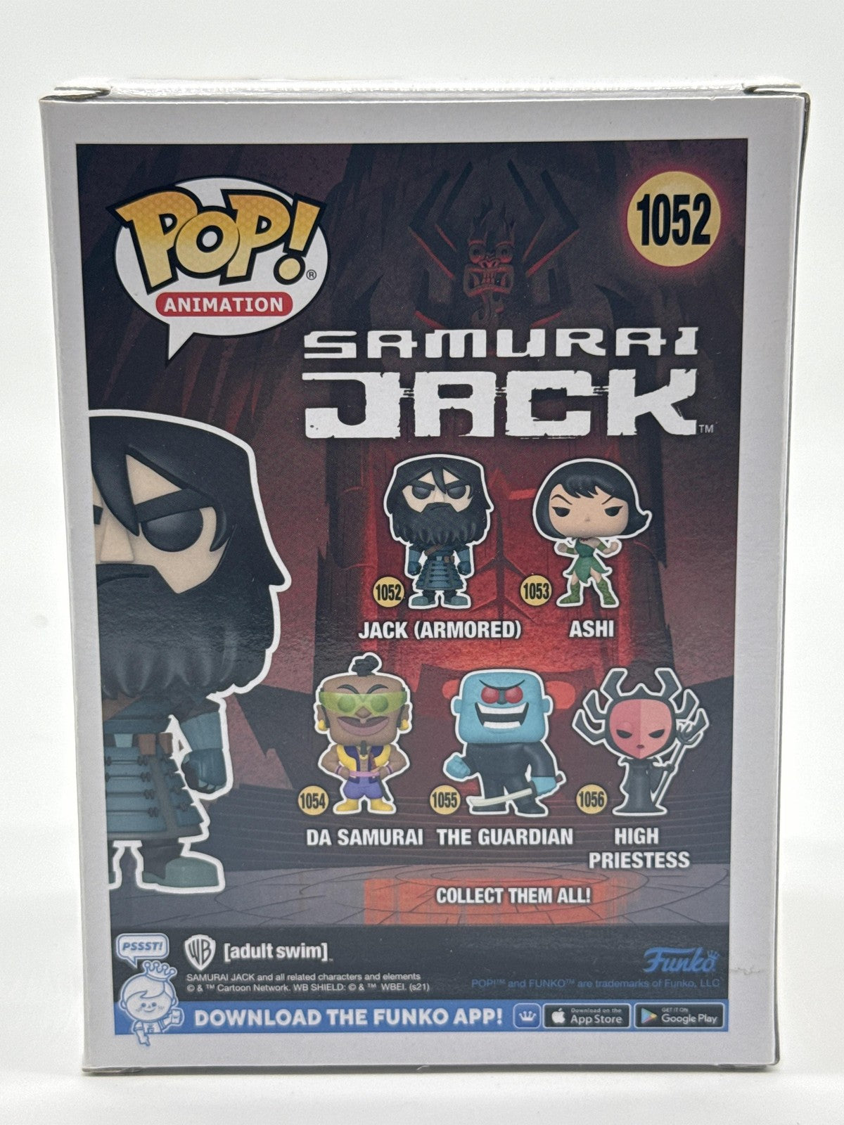 Funko Pop Animation Samurai Jack Jack (Armored) #1052 Vinyl Figure Multicolor