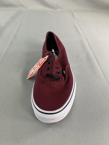 Vans Authentic Shoes Mens Size 6 Port Royale Black Low Top Canvas Womens 7.5