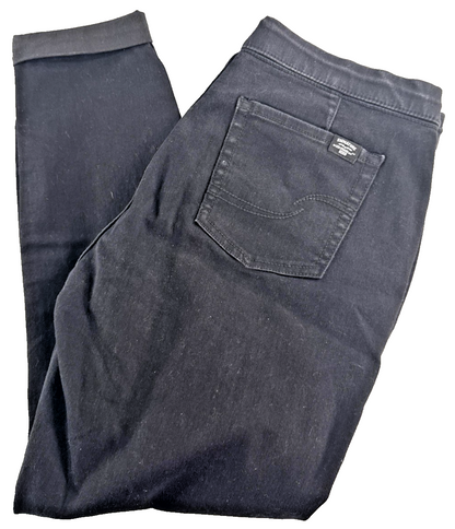 Levi Strauss Jogger Pants Mens W30 Black Signature Gold Casual Athletic Stretch
