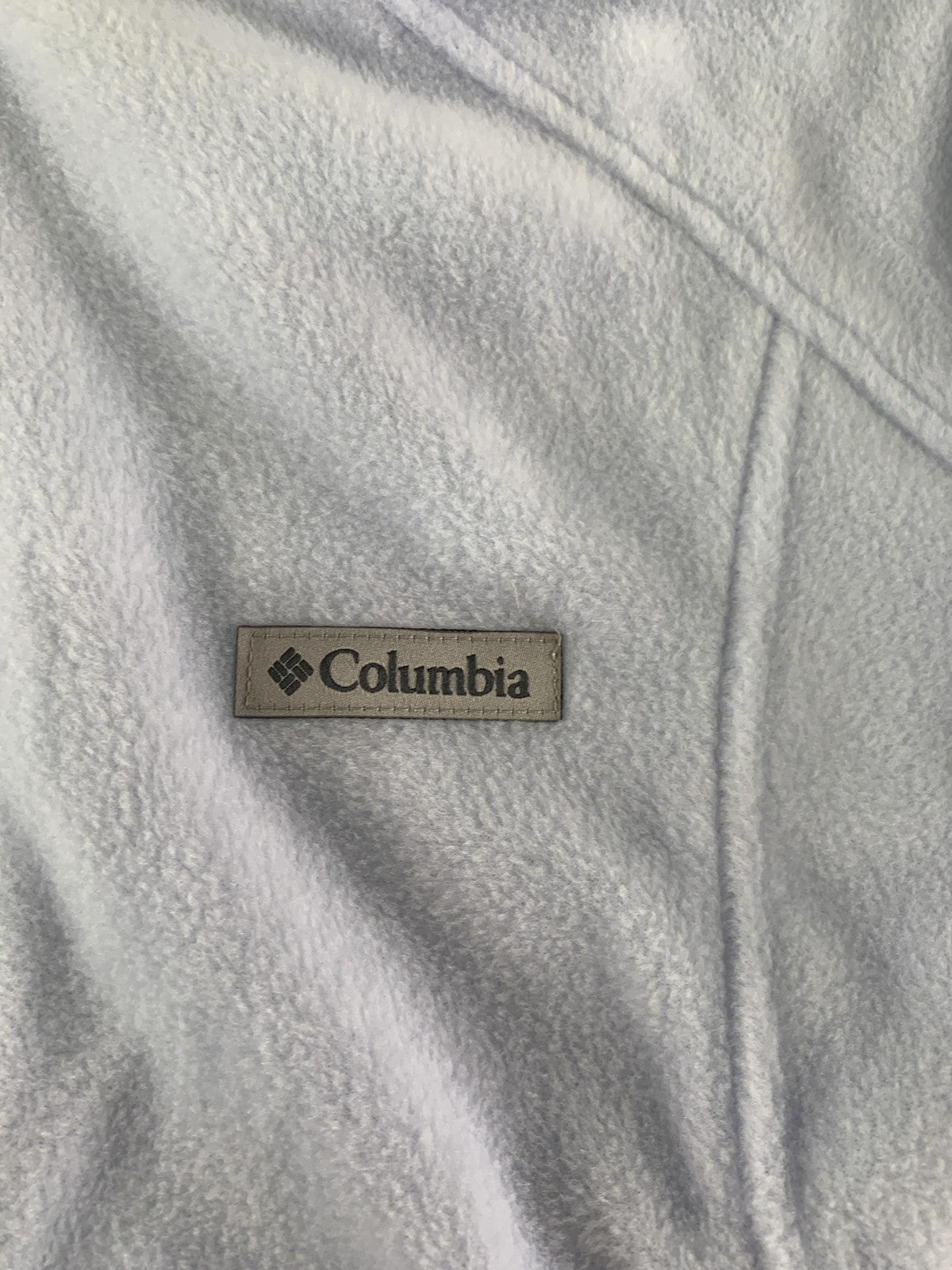 Columbia Jacket Womens XL Lavender Benton Springs Full Zip Fleece Regular Fit