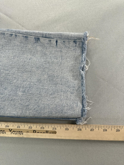 Old Navy Jeans Womens 14 Light Wash Sky Hi Straight Secret Slim Pockets Raw Hem