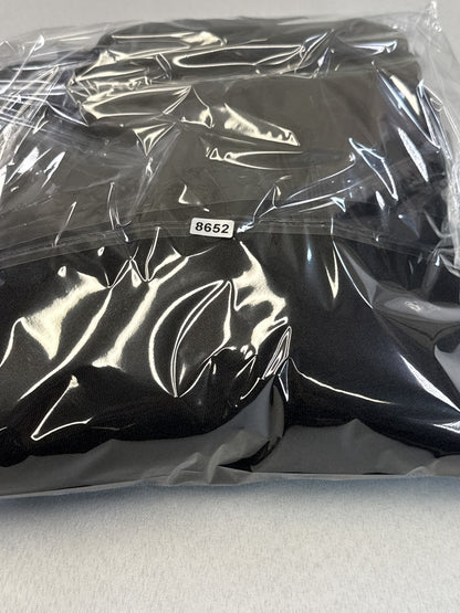 RSQ Pullover Hoodie Large Black Fleece Unisex Regular Fit Long Sleeve Kangaroo