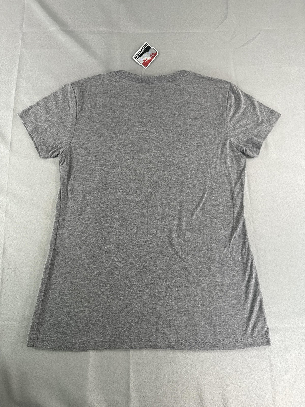 IndyCar Shirt Womens XL NTT IndyCar Series Race Car Graphic Soft Tee Racing Gray