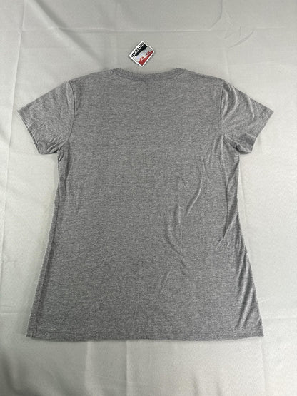IndyCar Shirt Womens XL NTT IndyCar Series Race Car Graphic Soft Tee Racing Gray