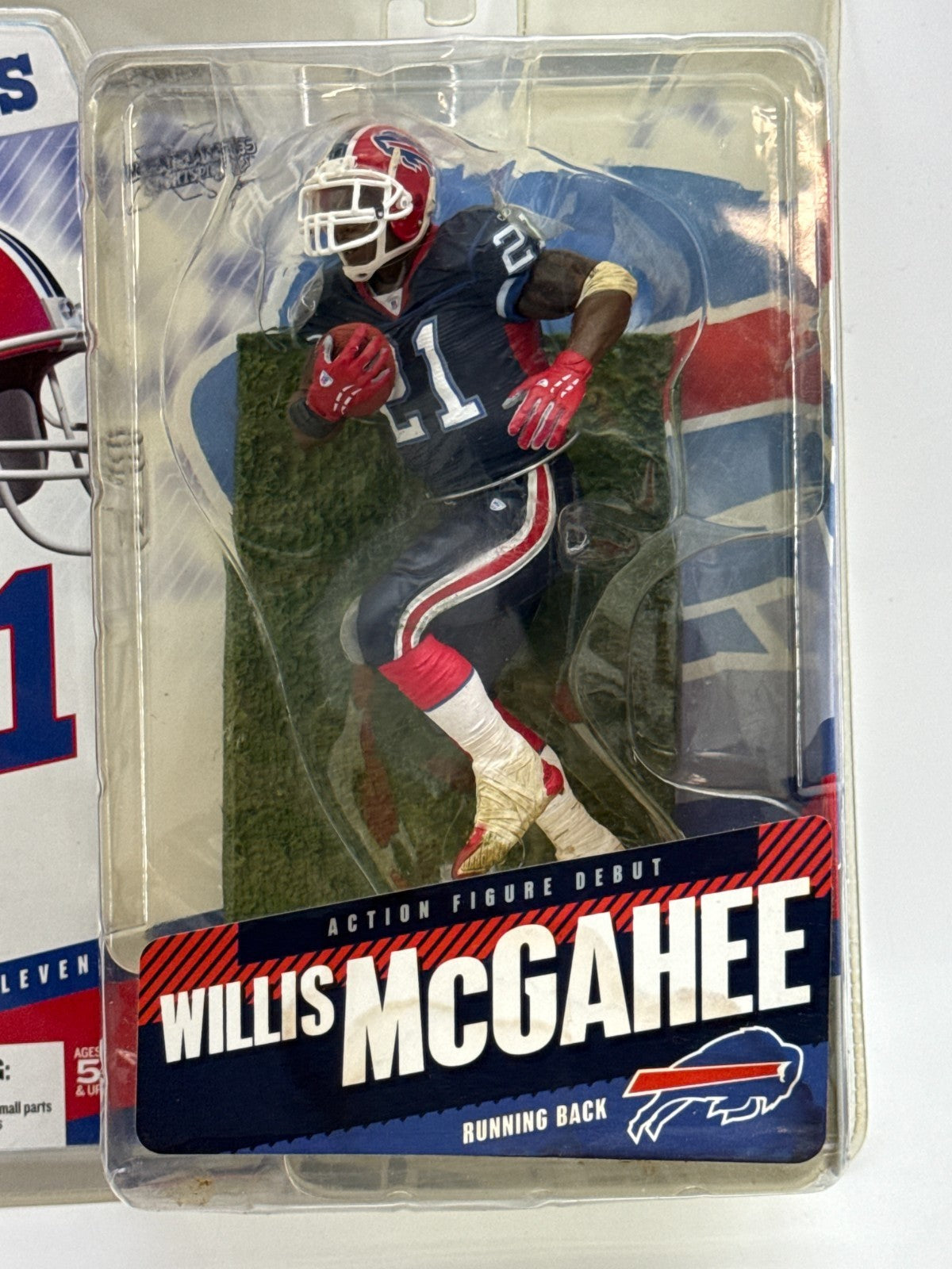 McFarlane NFL Series 11 Willis McGahee Buffalo Bills #21 Action Figure Debut