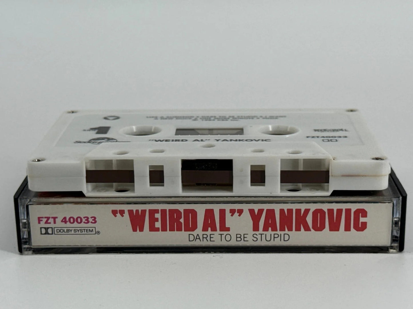 Weird Al Yankovic Dare To Be Stupid Cassette Tape 1985 FZT40033 Rock N Roll NWT