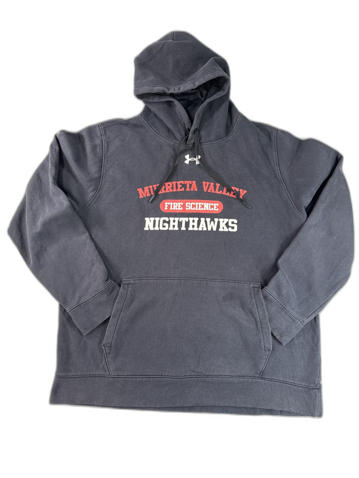 Under Armour Murrieta Valley Nighthawks Sports Hoodie LG LG/G/G Black Pullover
