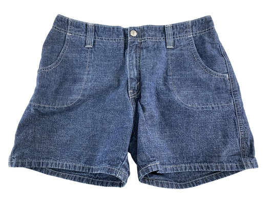 Levis Shorts Womens 12 Denim High Rise Utility Carpenter Pockets Casual Summer