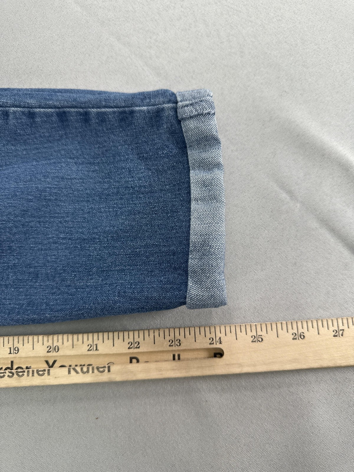 Jessica Simpson Jeans Womens 4 Rolled Crop Skinny Stretch Denim Casual Pants 54