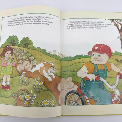 Cabbage Patch Kids Making Friends Book 1984 Parker Bros HC Vintage CPK Unbranded
