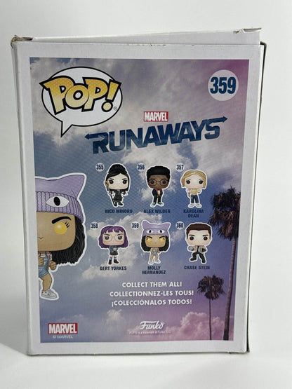 Funko Pop Molly Hernandez 359 Marvel Runaways Figure w Box 2018 Displayed Red