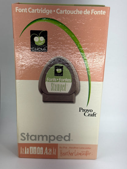 Cricut Personal Electronic Cutter Machine w George Shapes Stamped Cartridges