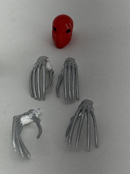 The Loyal Subjects Foot Assassin Action Figure Red Black Silver Plastic Comics