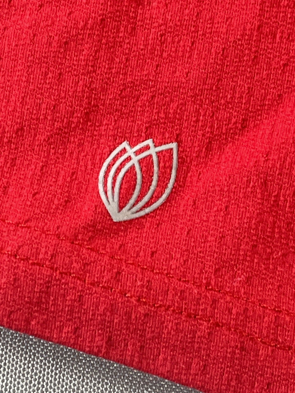 GGblue Luxe Sport Polo Shirt Womens Large Red Quarter Zip Performance Golf Top