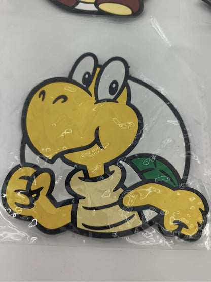 Nintendo Mario Goomba Piranha Koopa Troopa Drink Coasters Set of 4 Gift Vintage