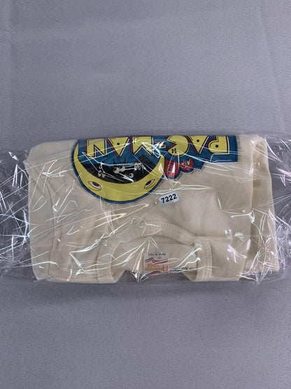 Vintage Pac-Man Fanatic Shirt Boys 4T White Andover Togs Made USA Arcade 80s