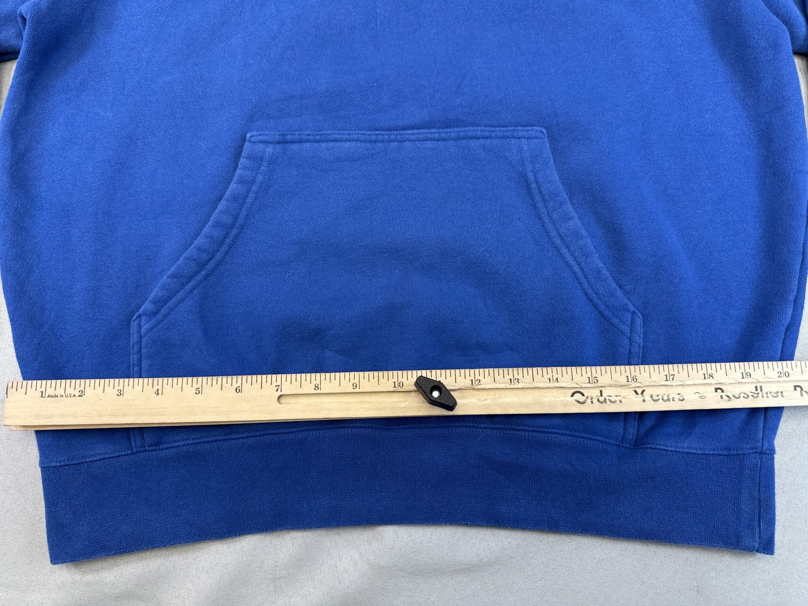 AHCOR OFFSHORE Certified Streetwear Hoodie L Blue Pullover Graphic Hooded Long