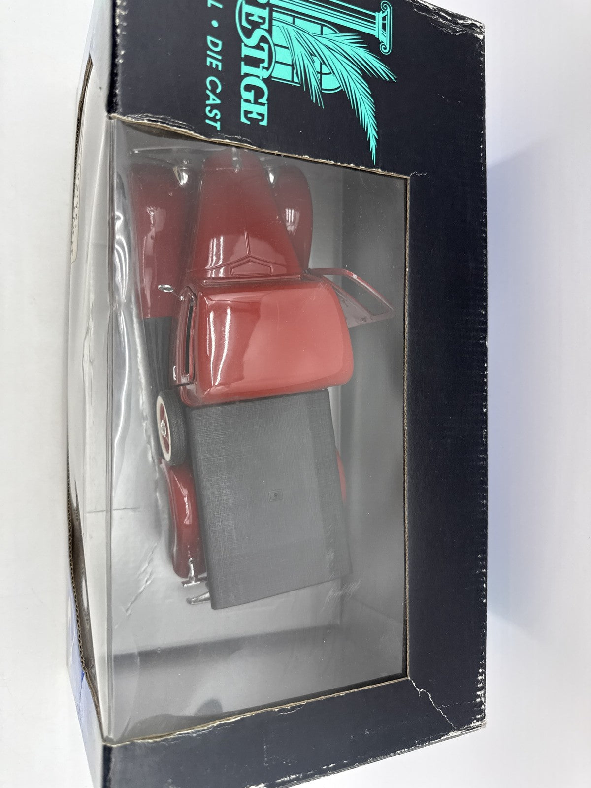 Solido Prestige Diecast Model Car Red Metal Exclusive Detailed France 40th