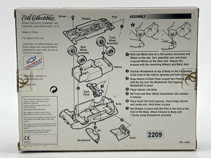 Ertl American Muscle 1957 Corvette 1:24 Diecast Kit Red 30300 NIB Easy Build