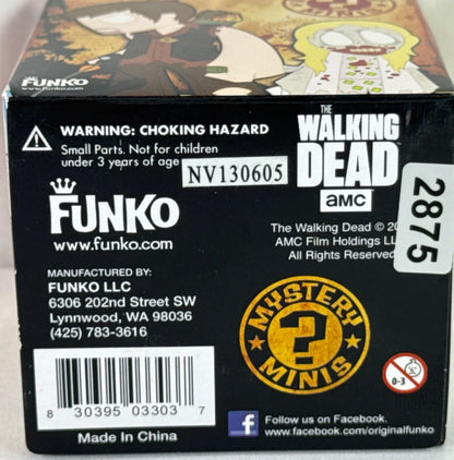 Funko Mystery Minis Walking Dead Series 1 Screwdriver Eye Zombie 2013 w/ Box HTF