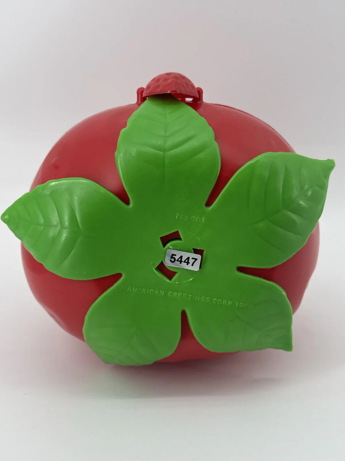 1980s Strawberry Shortcake Doll Berry Case Storage Red Unbranded Apparel NWT New