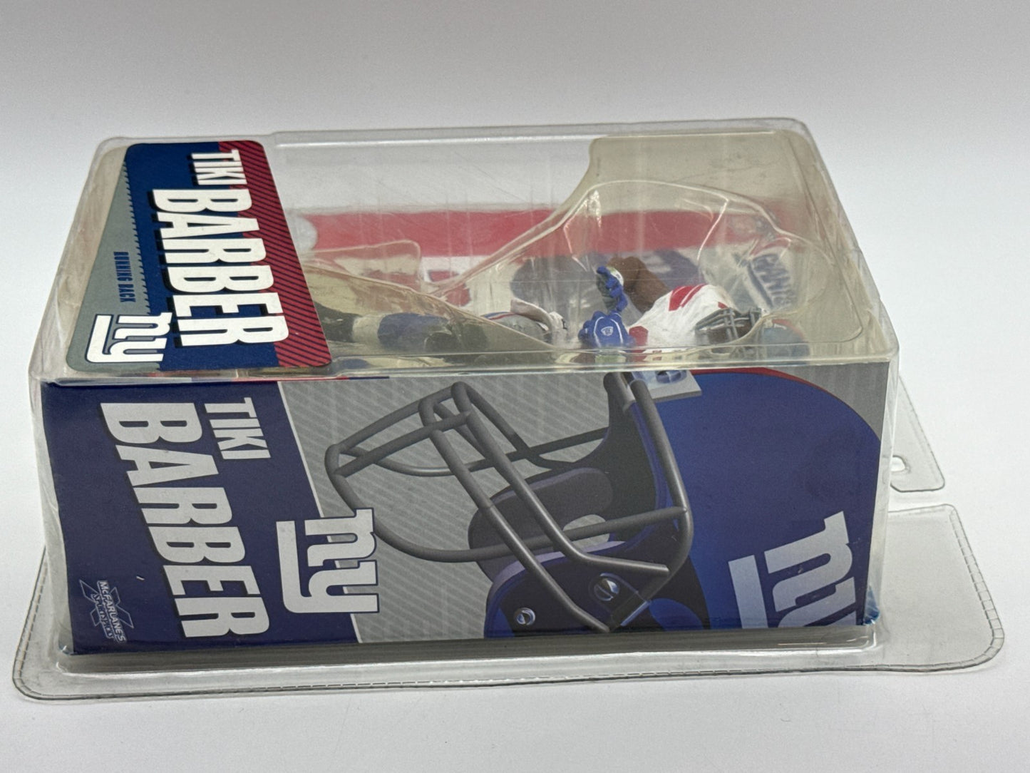 McFarlane NFL Series 11 Tiki Barber NY Giants #21 RB White Jersey 2nd Ed Figure