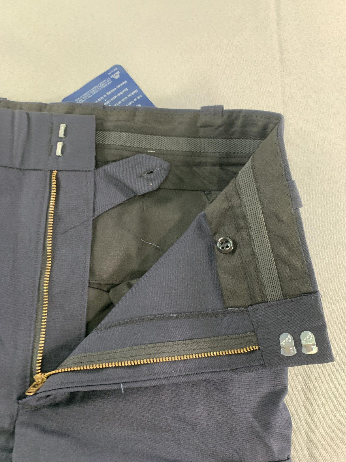 Code 3 Cargo Pants Mens 35 Navy Visa Prestige Tactical Uniform Work USA M3031 on