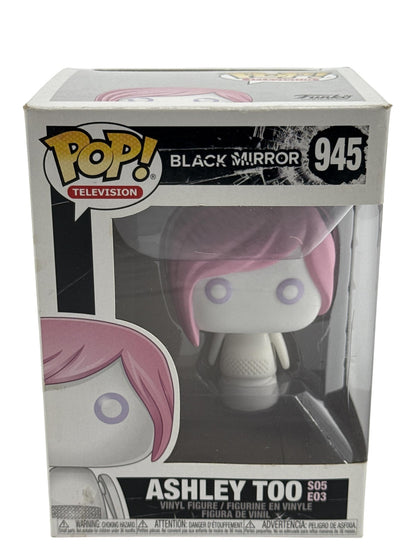 Funko Pop Television Black Mirror Ashley Too #945 Vinyl Figure White Standard