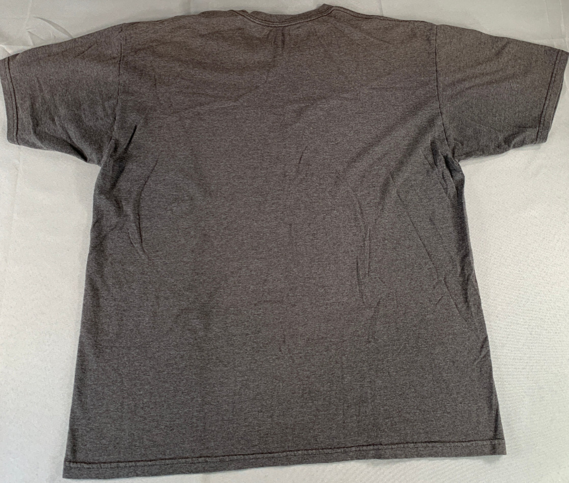 Vans Gray Logo Graphic T-Shirt Adult Fit Chest 24" Skate Streetwear Unisex Tee