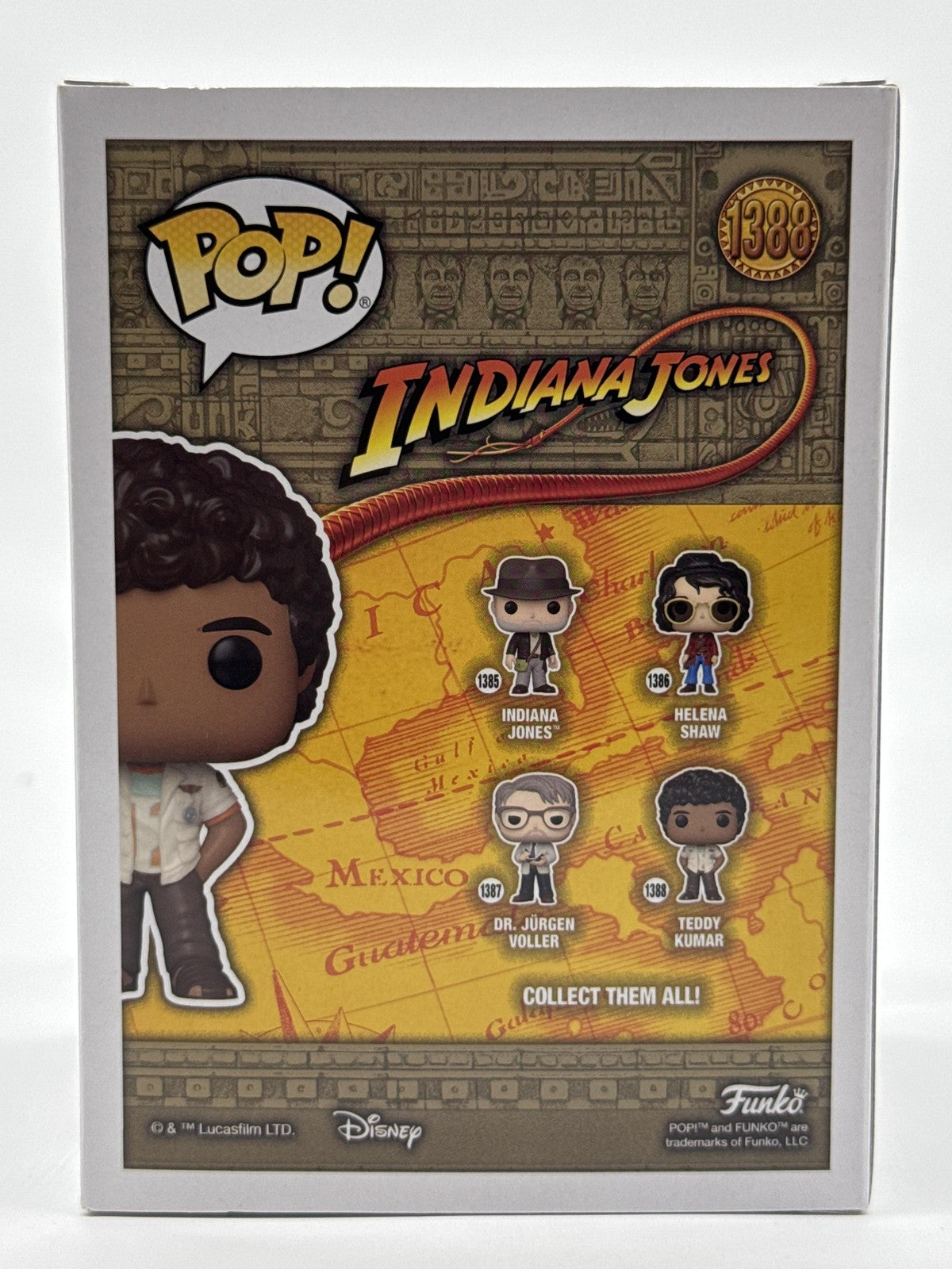 Funko Pop Indiana Jones Teddy Kumar #1388 Vinyl Bobblehead Standard Multicolor