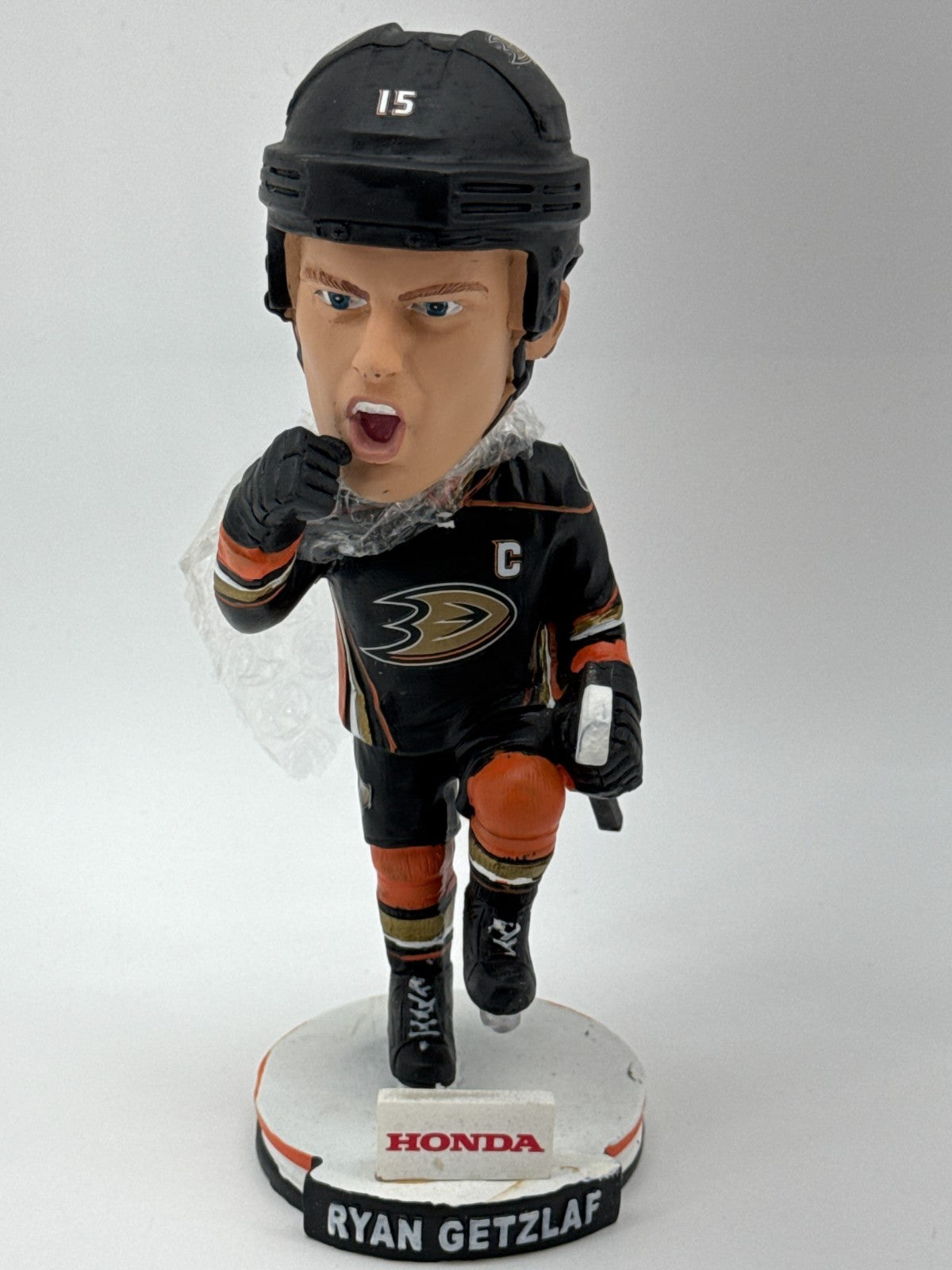 Ryan Getzlaf Anaheim Ducks #15 Bobblehead SGA Kloanz Captain NHL Hockey w Box