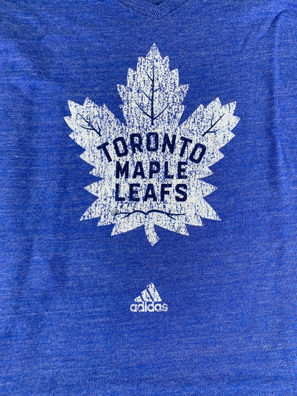 Toronto Maple Leafs Adidas T Shirt Size Small Green NHL Hockey St Pats Day 1216