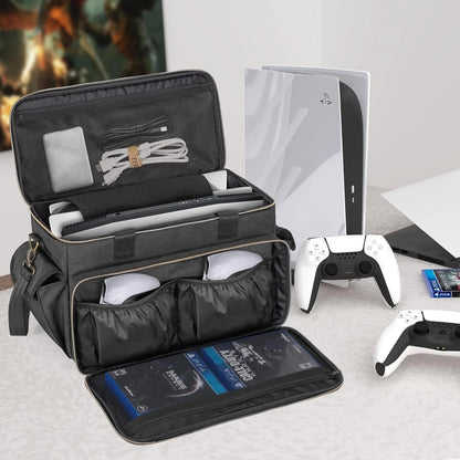 Trunab Travel Bag for PS5 Xbox Series X Console Case Storage Carrying Tote NEW