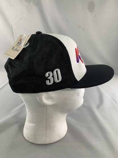 Rahal Letterman Lanigan Racing Hat Cap Snap Back Mens One Size Black IndyCar 30